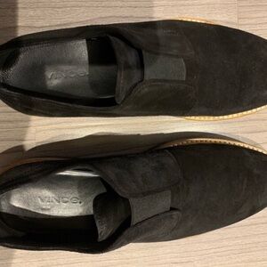 Vince 1.5” Platform Suede Loafers Size 8